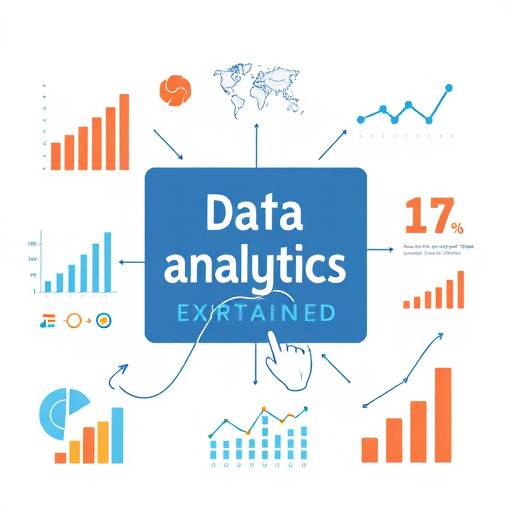 Thumbnail of an explainer video for 'DataWise Analytics', illustrating complex data concepts with simple animations.